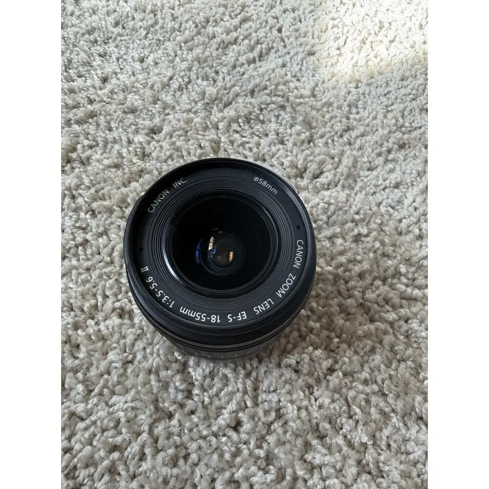 Canon EF-S 18-55mm f/3.5-5.6 II Zoom Lens EF-S Mount 58mm Filter